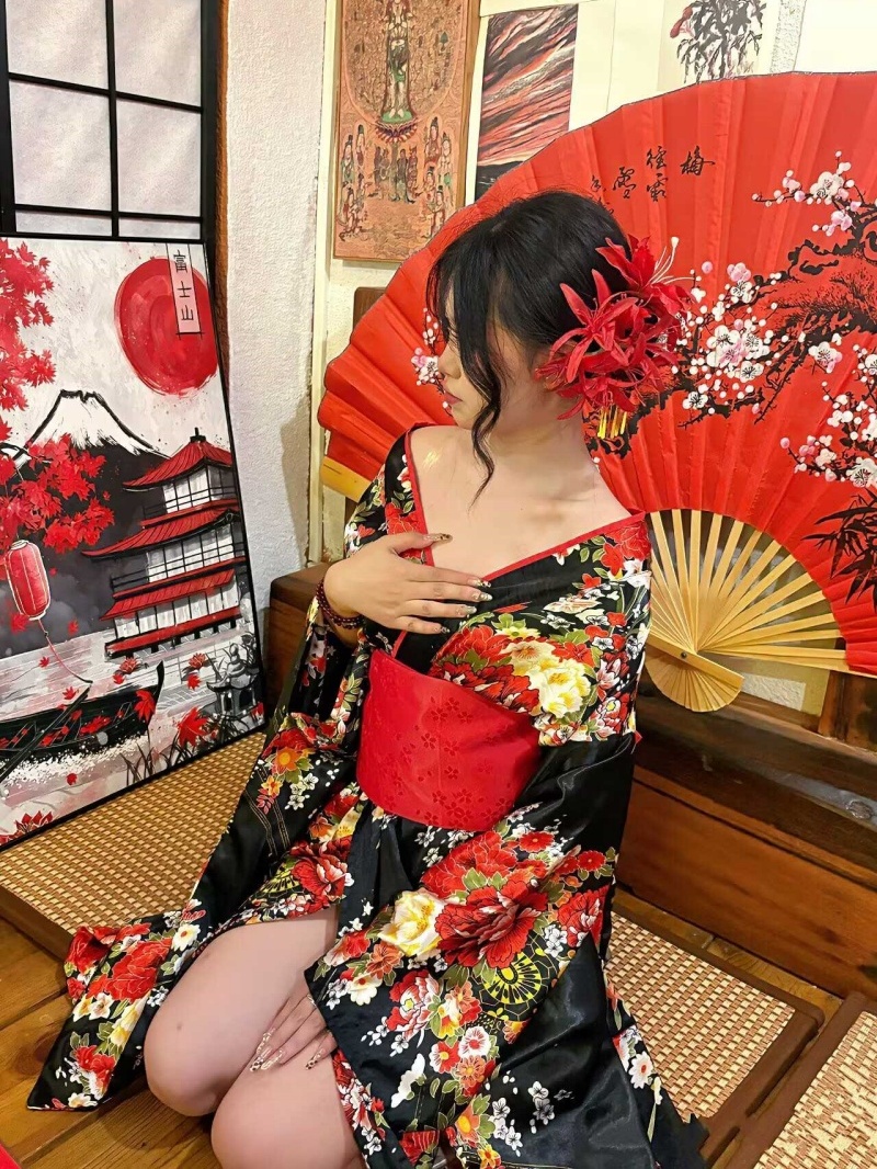 다크 빈티지 기모노 사진 촬영용 다크 롱 스커트 개선  - Photography Japanese 리뷰 및 가격