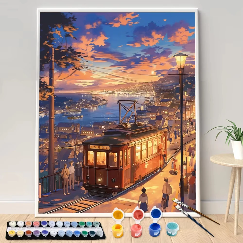 DIY 디지털 페인팅, 숫자별 채색으로 그리는 야경 케 - Photography Design 리뷰 및 가격