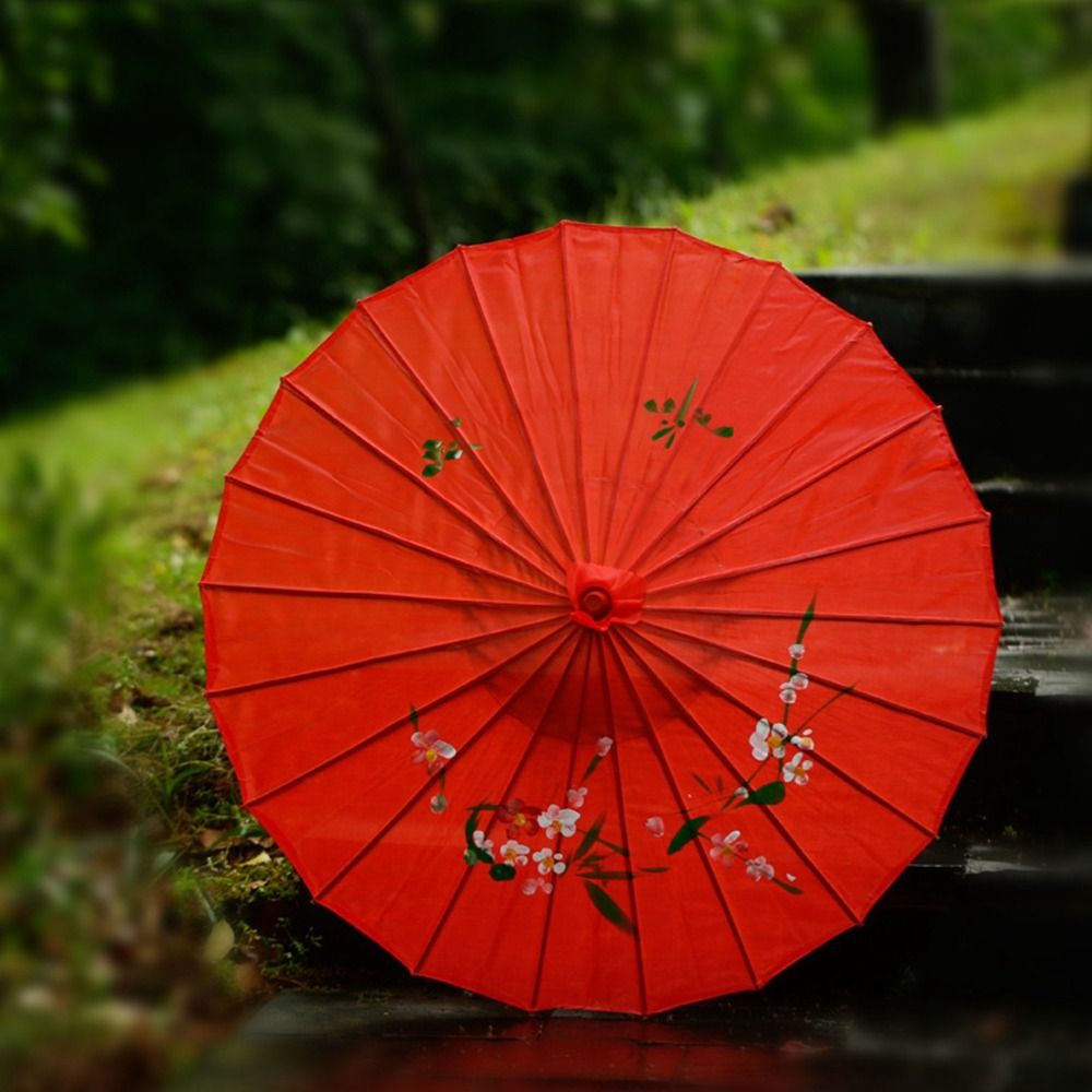 중국풍 골동품 스타일의 오일 처리된 종이 우산, 실크  - Photography Umbrella 리뷰 및 가격